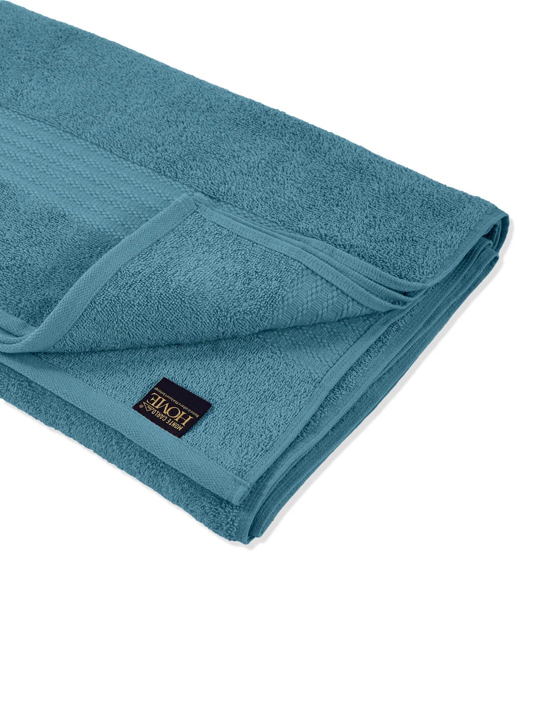 Blue Pure Cotton Solid 380 GSM Car Towel 1 Piece (Jazz Collection) - Image 4