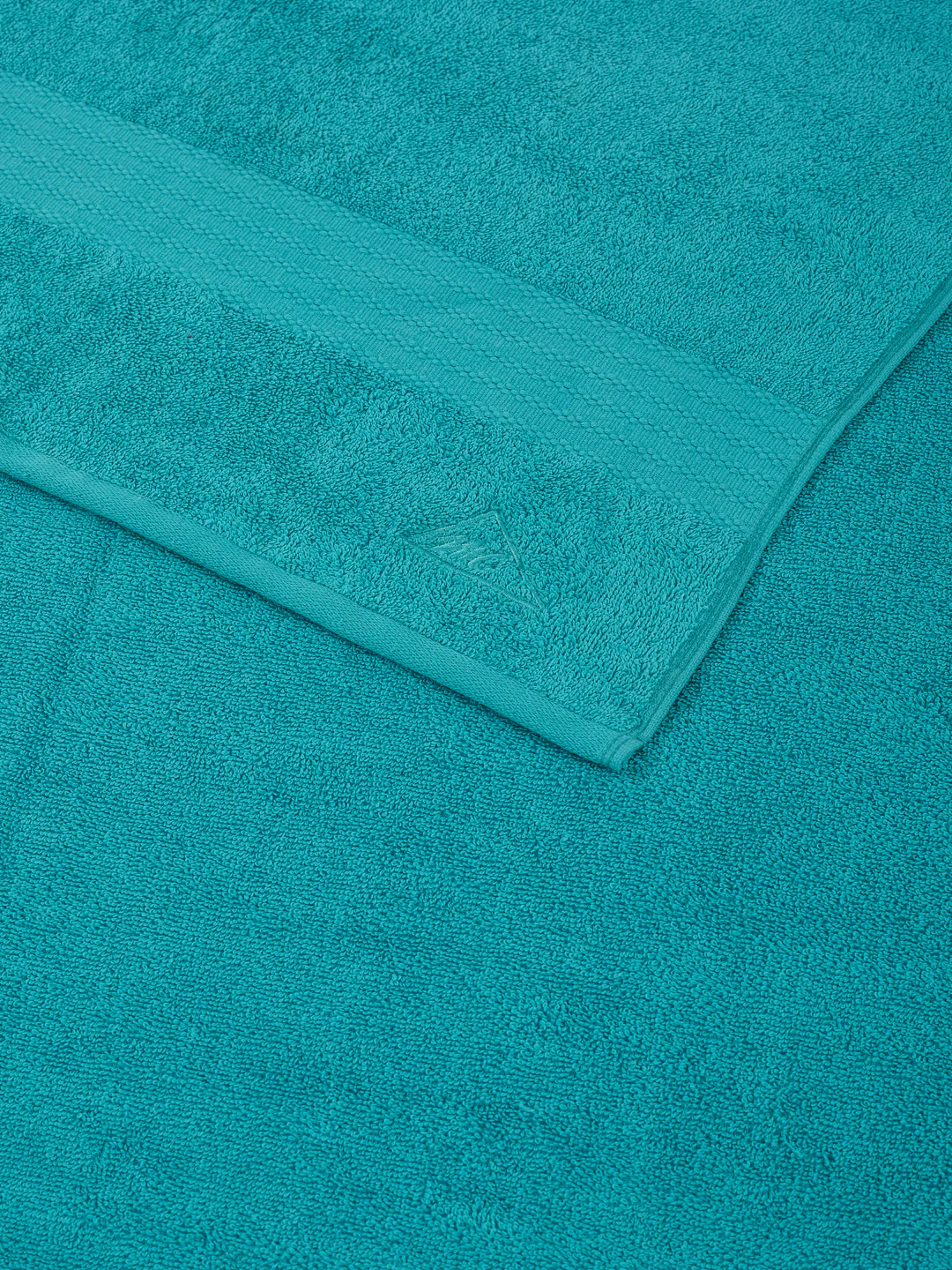 Blue Pure Cotton Solid 380 GSM Car Towel 1 Piece (Jazz Collection) - Image 5