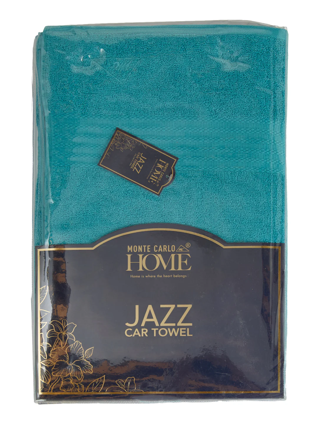 Blue Pure Cotton Solid 380 GSM Car Towel 1 Piece (Jazz Collection) - Image 8
