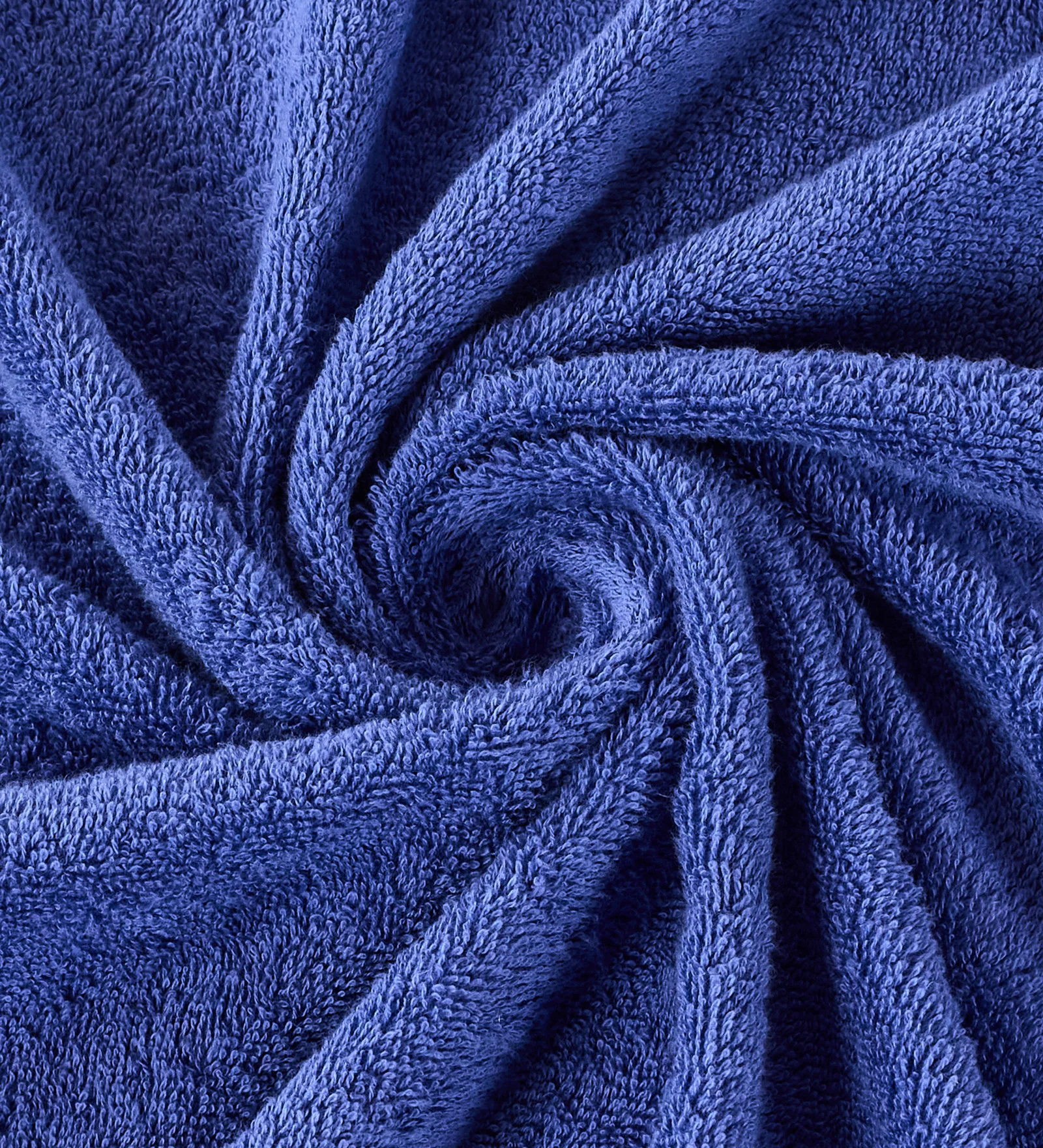 Blue Pure Cotton Solid 450 GSM Bath Towel 1 Piece (Oasis Collection) - Image 7