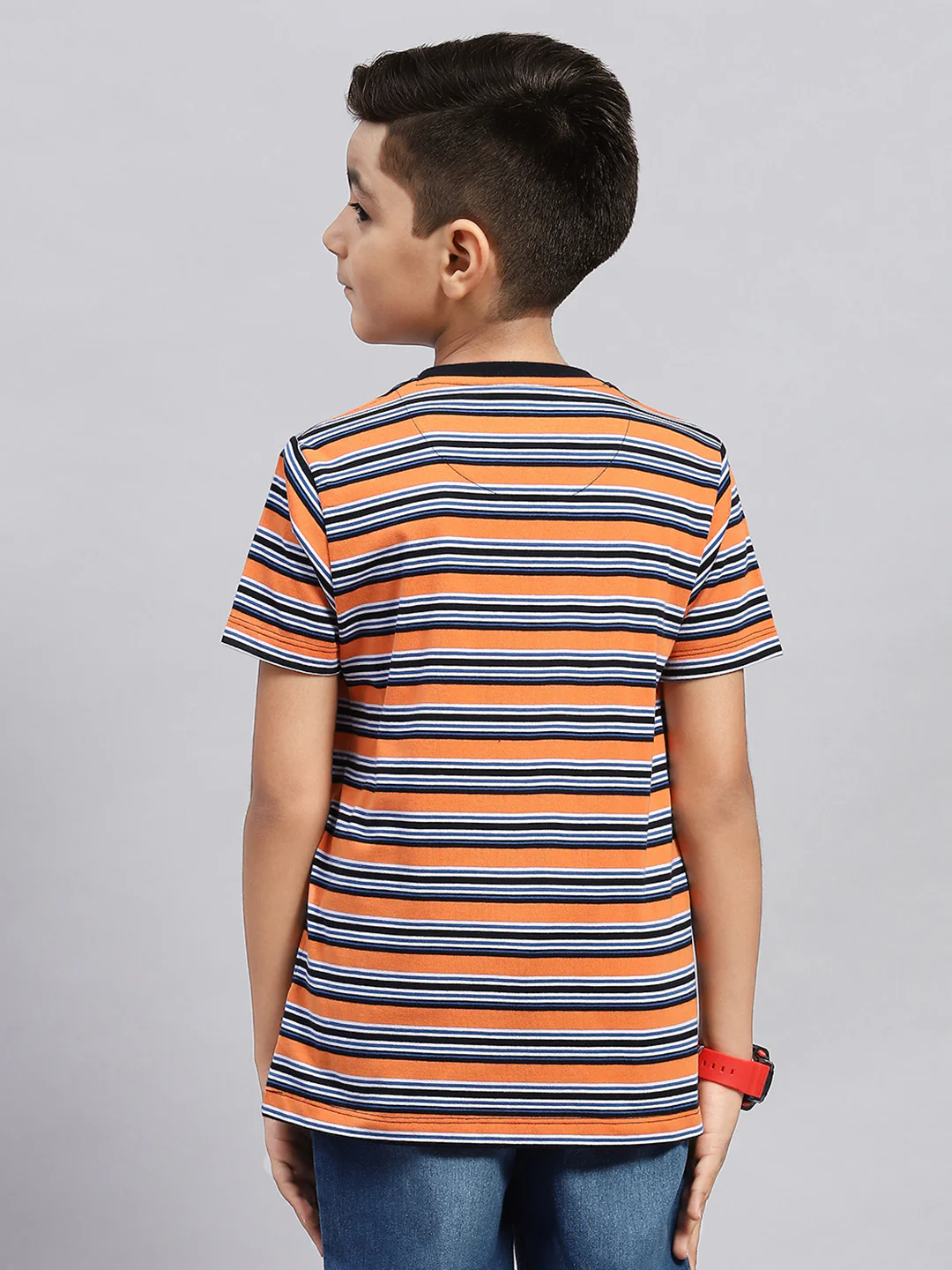 Boys Multi Color Printed Round Neck Half Sleeve T-Shirt (Pack of 3) - Image 13