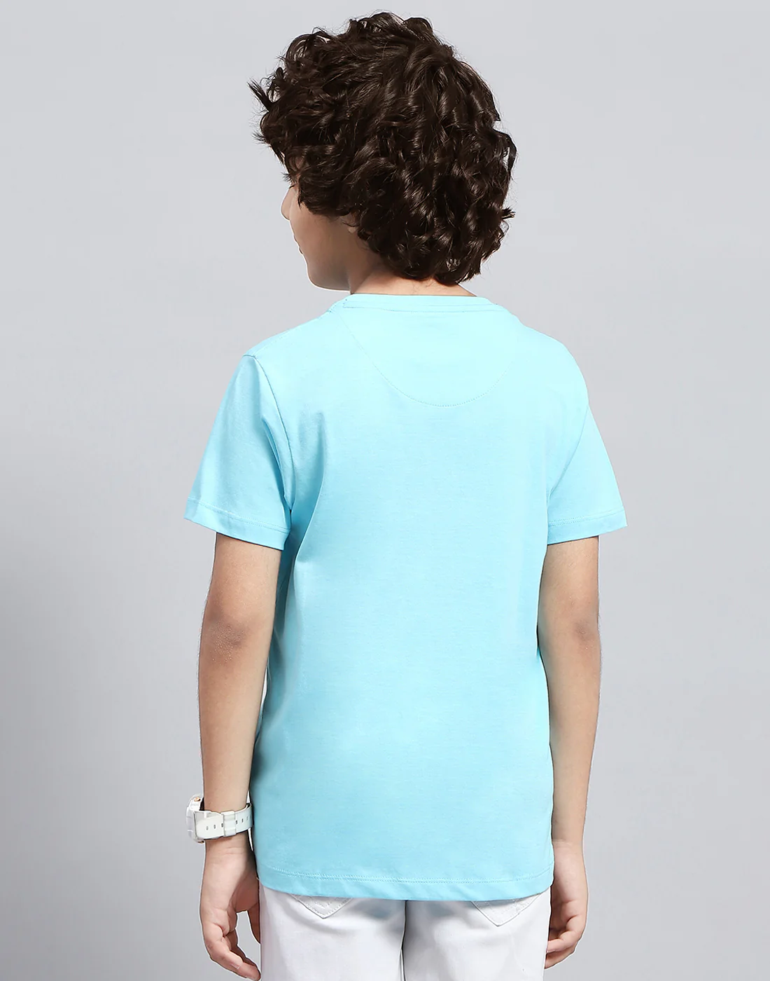 Boys Multicolor Stripe Round Neck Half Sleeve T-Shirt (Pack of 3) - Image 12