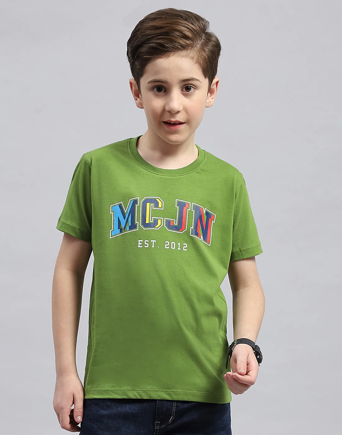 Boys Printed Round Neck Half Sleeve T-Shirt (Pack of 3) - Image 10