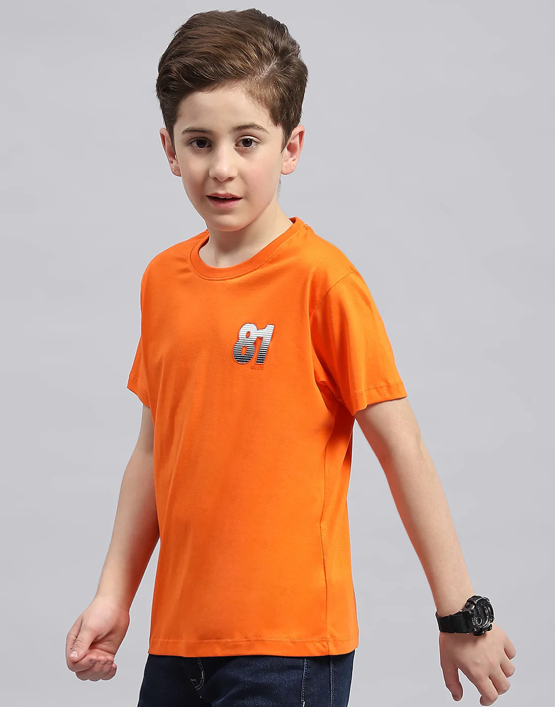 Boys Printed Round Neck Half Sleeve T-Shirt (Pack of 3) - Image 8
