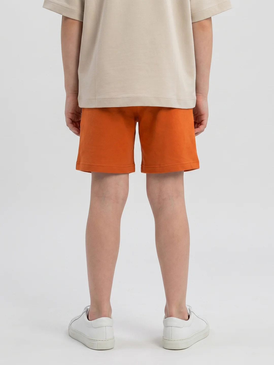 Boys Rust Solid Regular Fit Shorts - Image 4