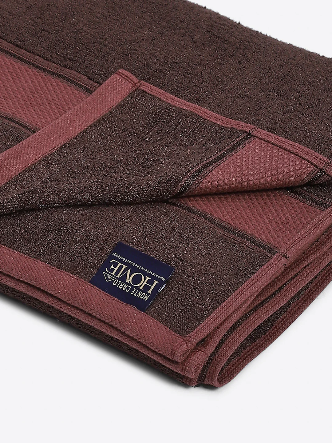 Brown Bamboo Solid 600 GSM Bath Towel (Bamboo) - Image 3