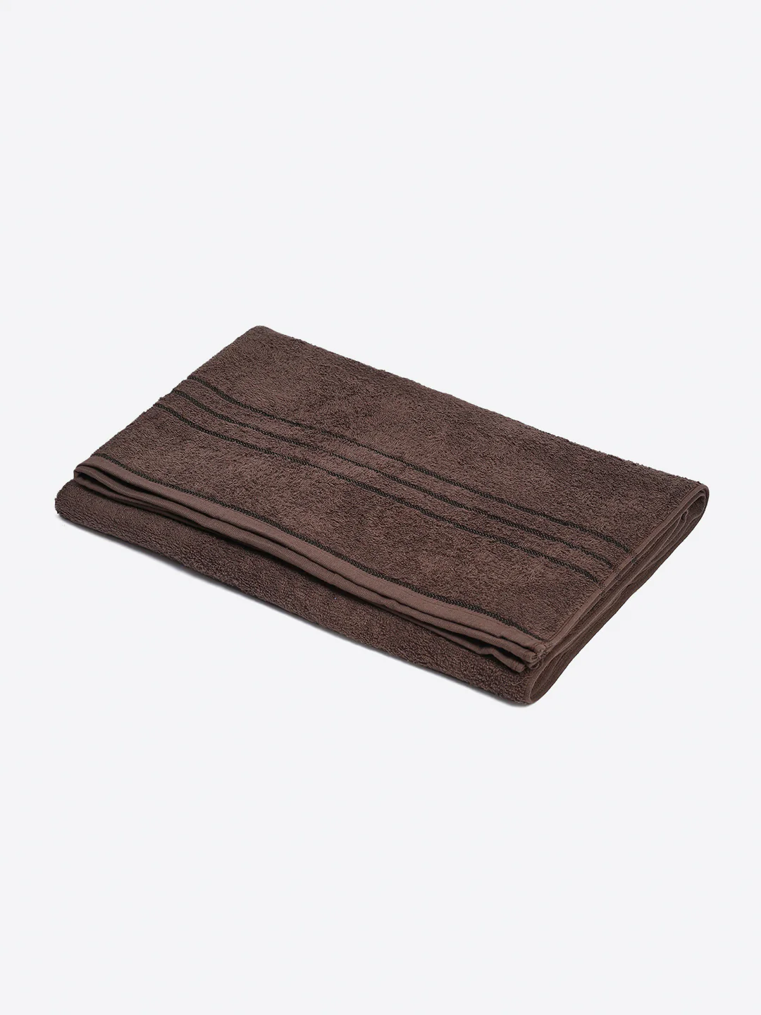 Brown Cotton Solid 350 GSM Car Towel (Soho) - Image 2