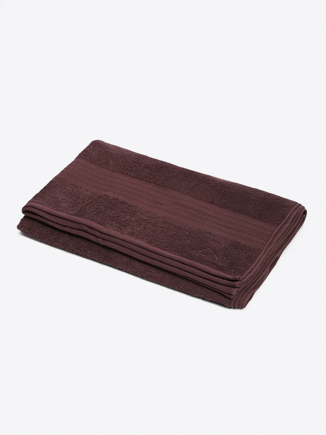 Brown Cotton Solid 400 GSM Car Towel (Jazz) - Image 2