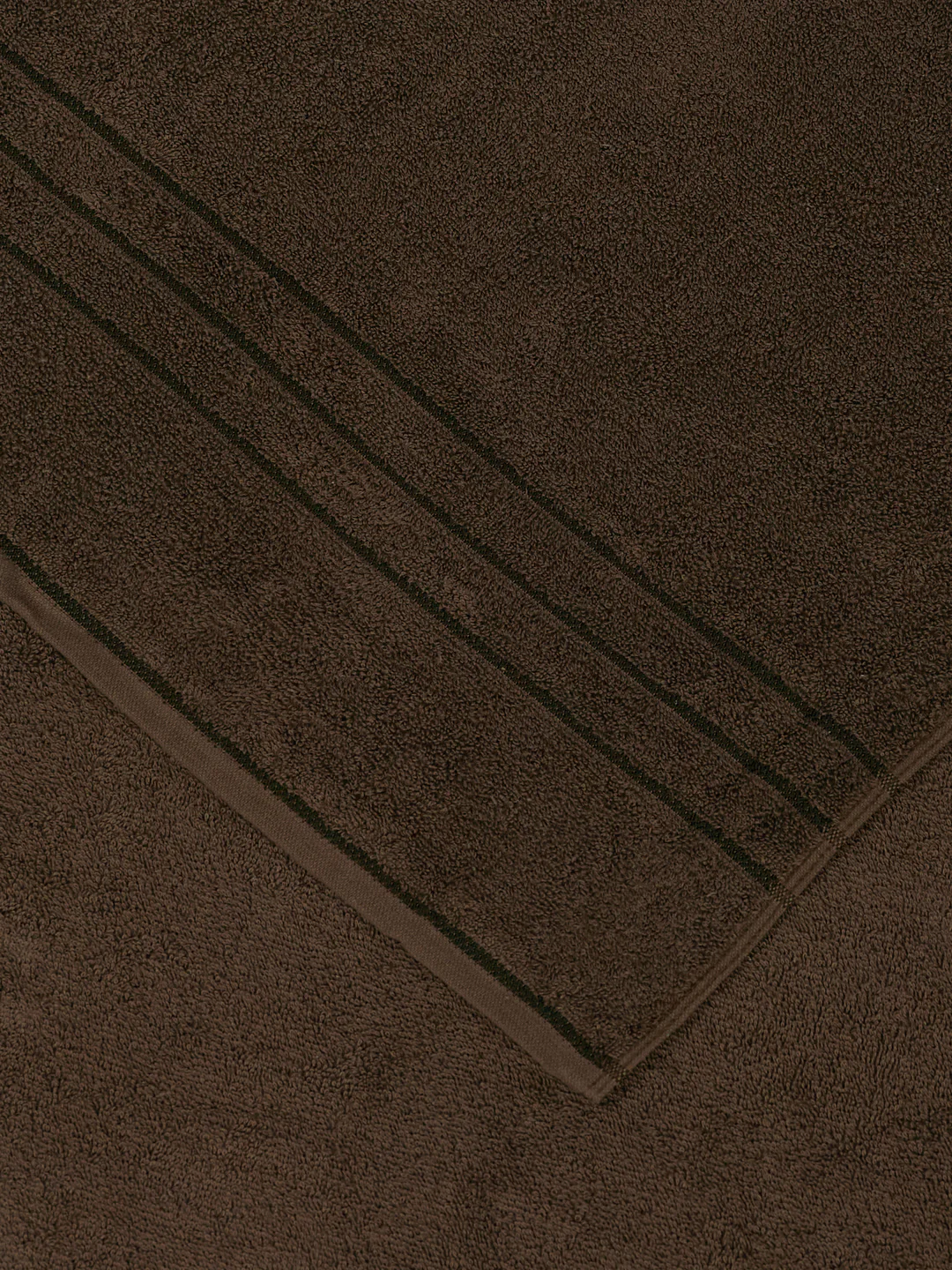 Brown Pure Cotton Solid 340 GSM Car Towel 1 Piece (Soho Collection) - Image 5