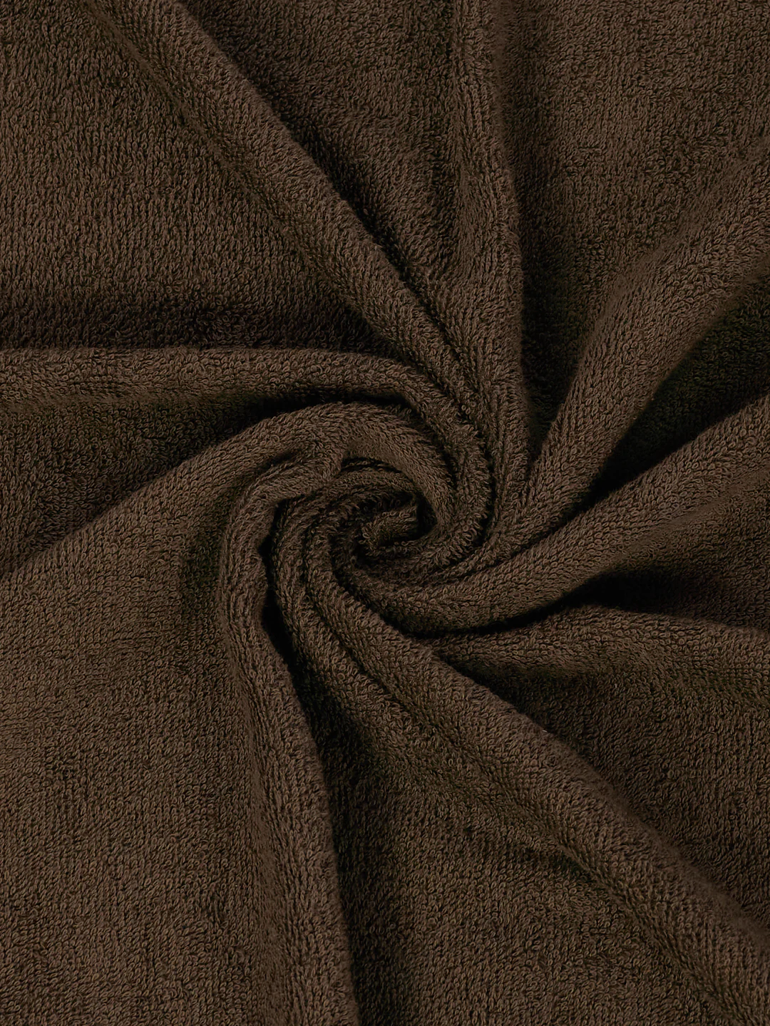 Brown Pure Cotton Solid 340 GSM Car Towel 1 Piece (Soho Collection) - Image 6