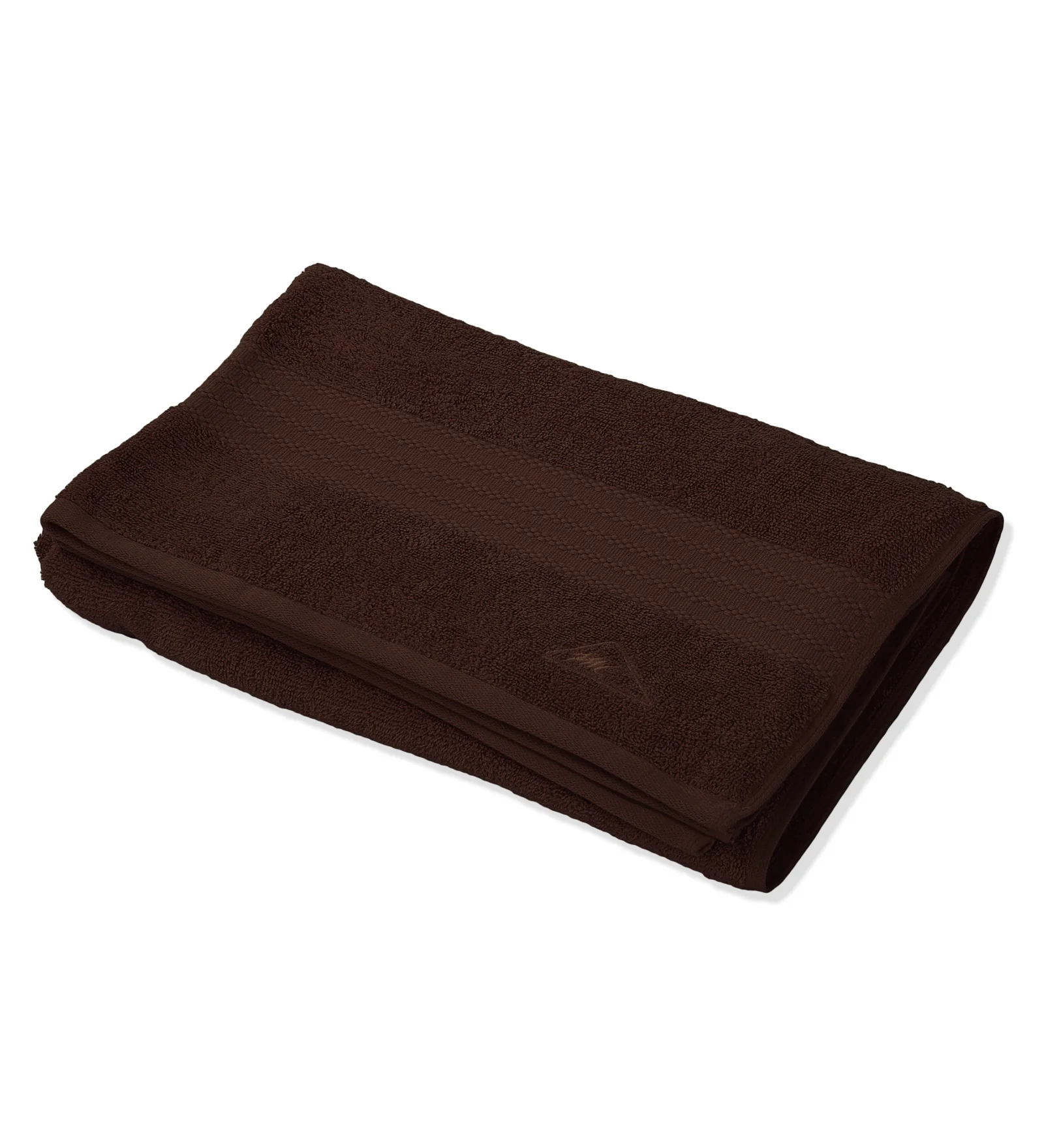 Brown Pure Cotton Solid 380 GSM Bath Towel 1 Piece (Jazz Collection) - Image 4