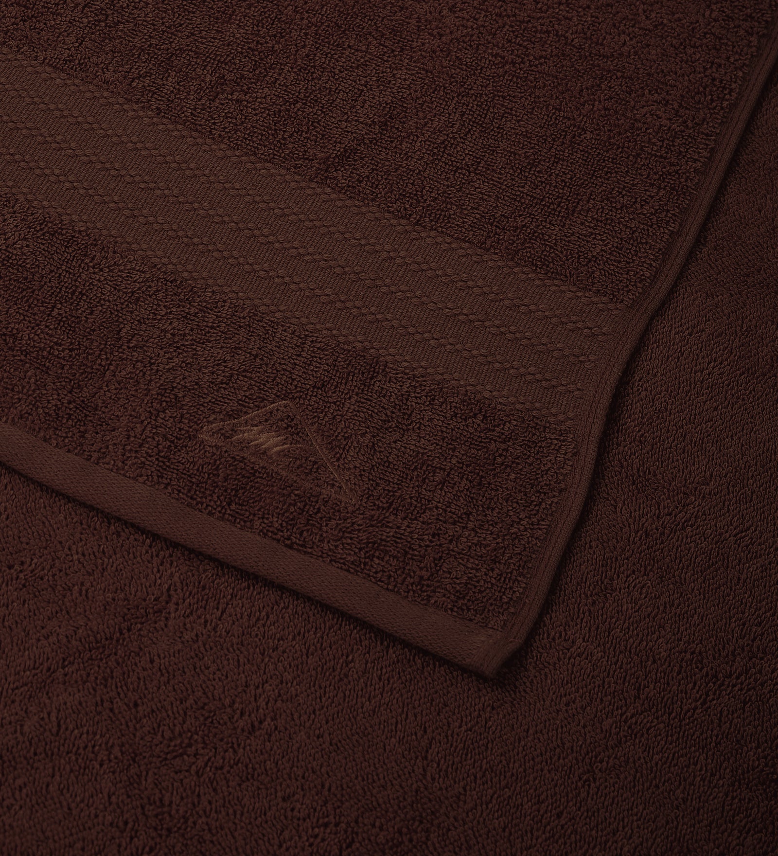 Brown Pure Cotton Solid 380 GSM Bath Towel 1 Piece (Jazz Collection) - Image 6