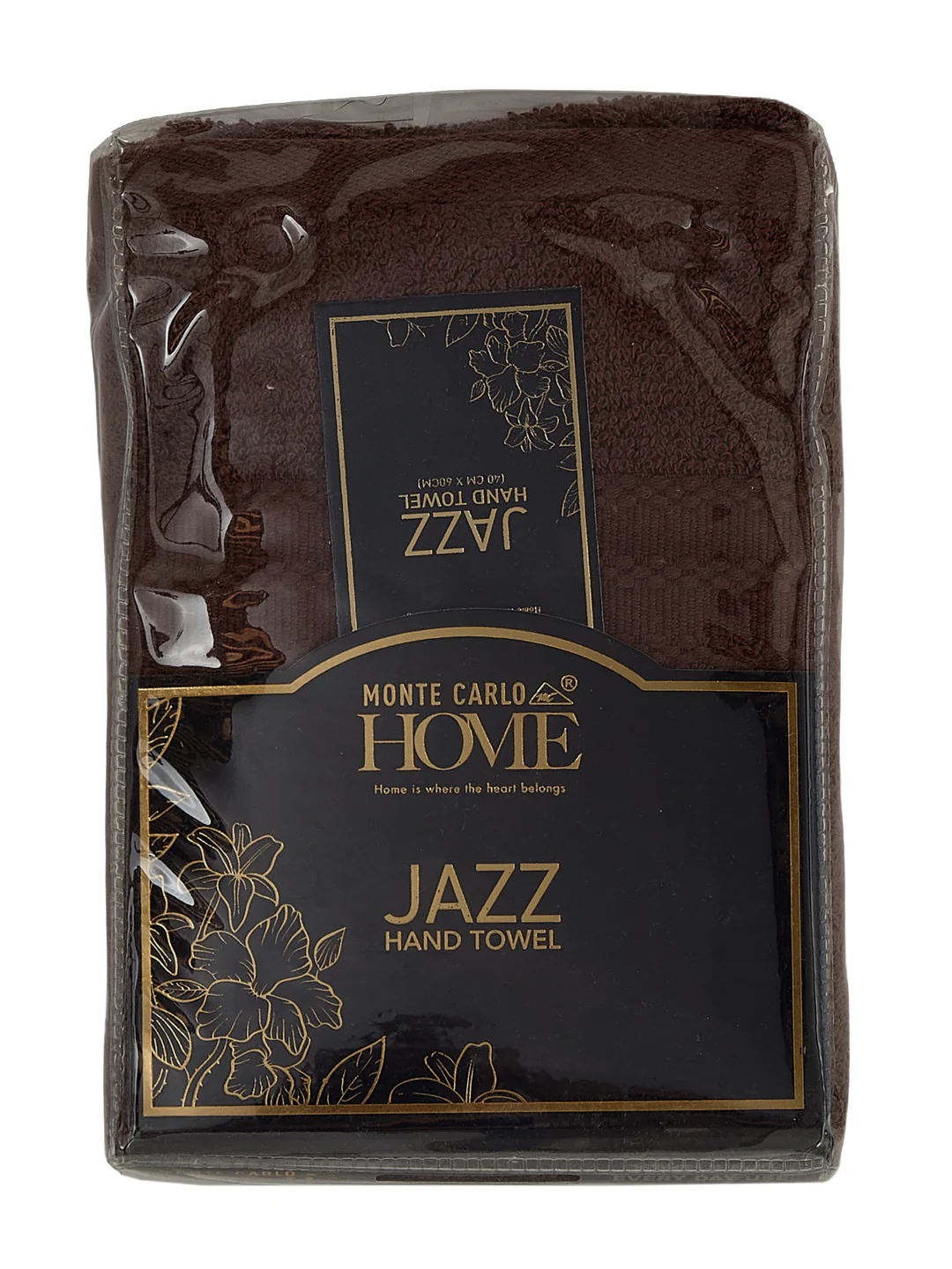 Brown Pure Cotton Solid 380 GSM Hand Towel 2 Pc Set (Jazz Collection) - Image 11