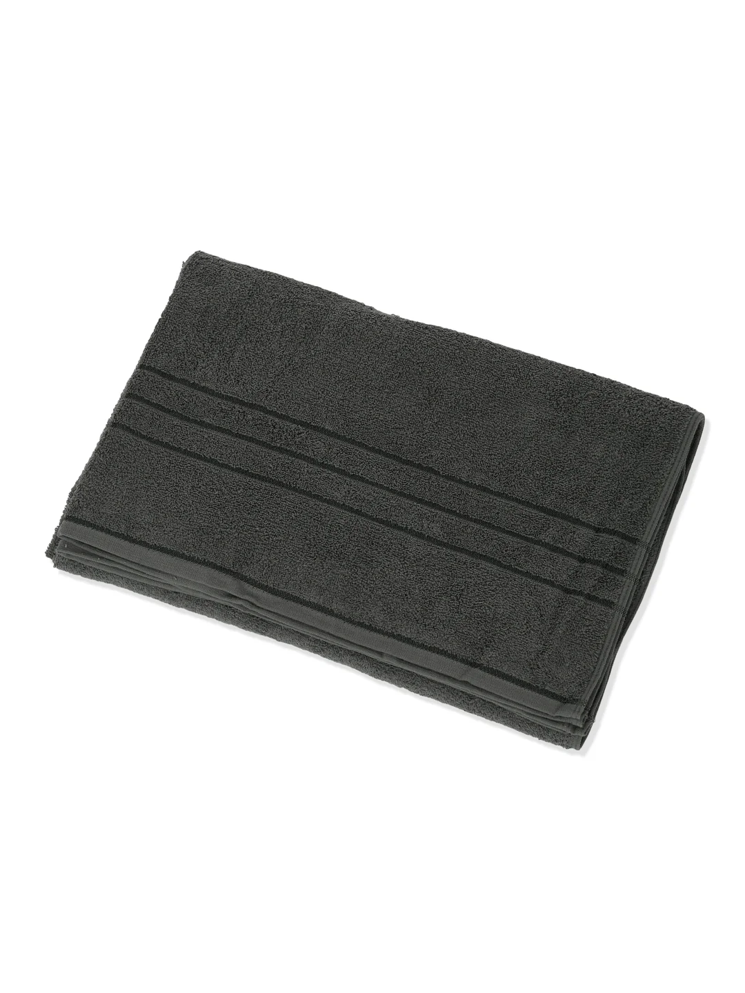 Charcoal Pure Cotton Solid 340 GSM Car Towel 1 Piece (Soho Collection) - Image 3