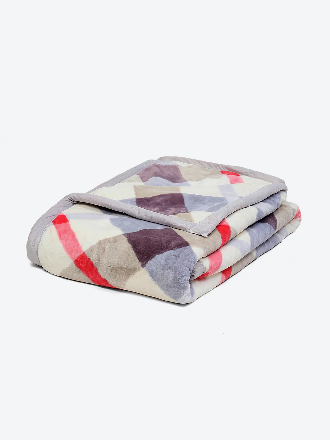Checkered Double Bed Blanket for Heavy Winter -2 Ply - Image 5