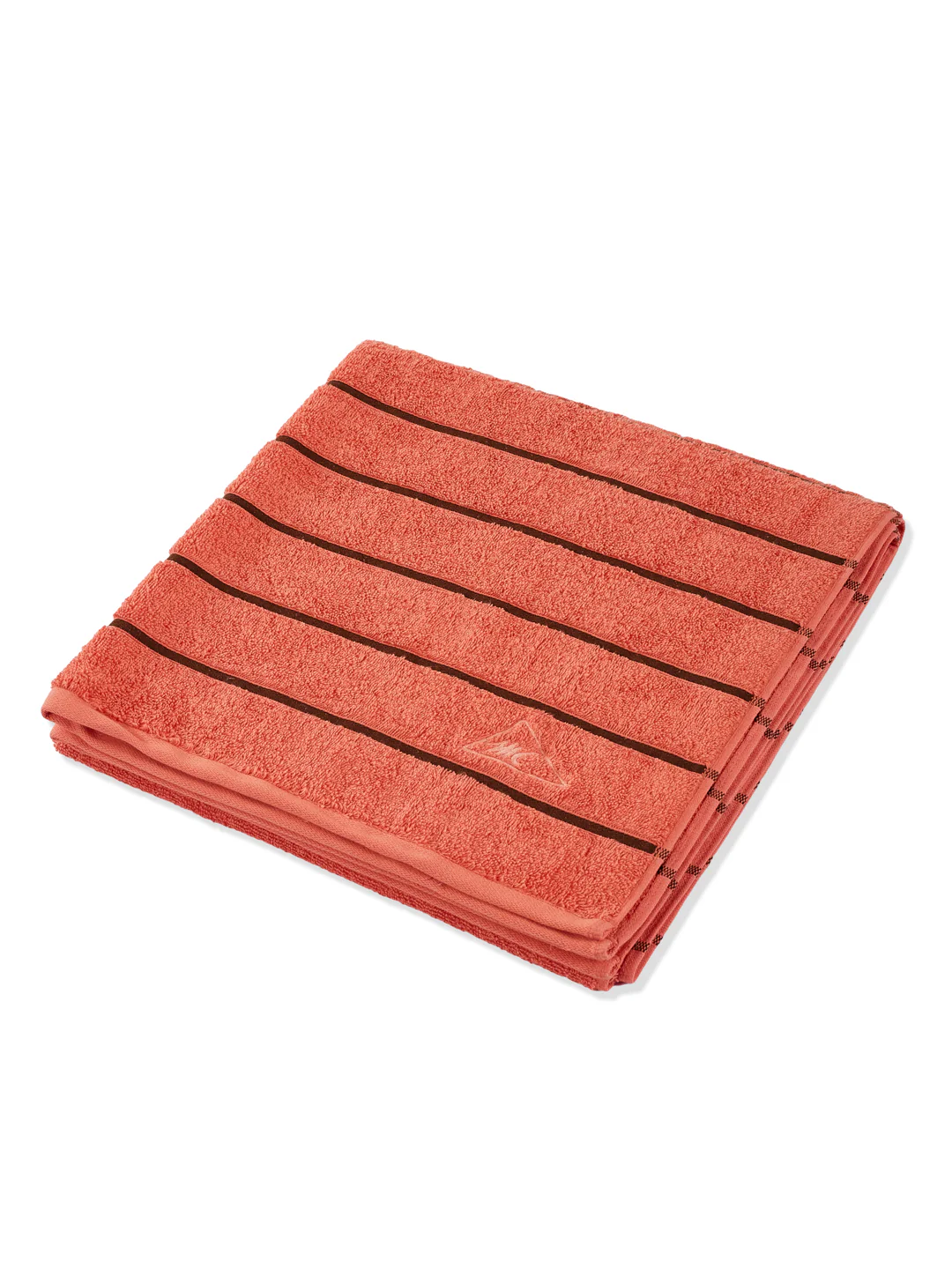 Coral & Brown 100% Cotton Solid 480 GSM Bath Towel King & Queen 2 Pc Set Gifting Box Pack - Image 10