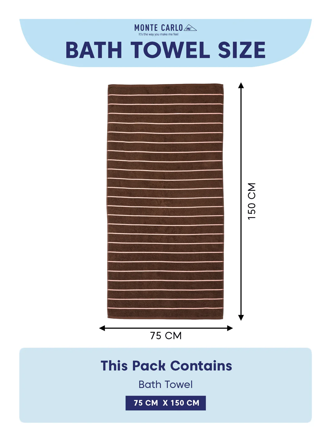 Coral & Brown 100% Cotton Solid 480 GSM Bath Towel King & Queen 2 Pc Set Gifting Box Pack - Image 14