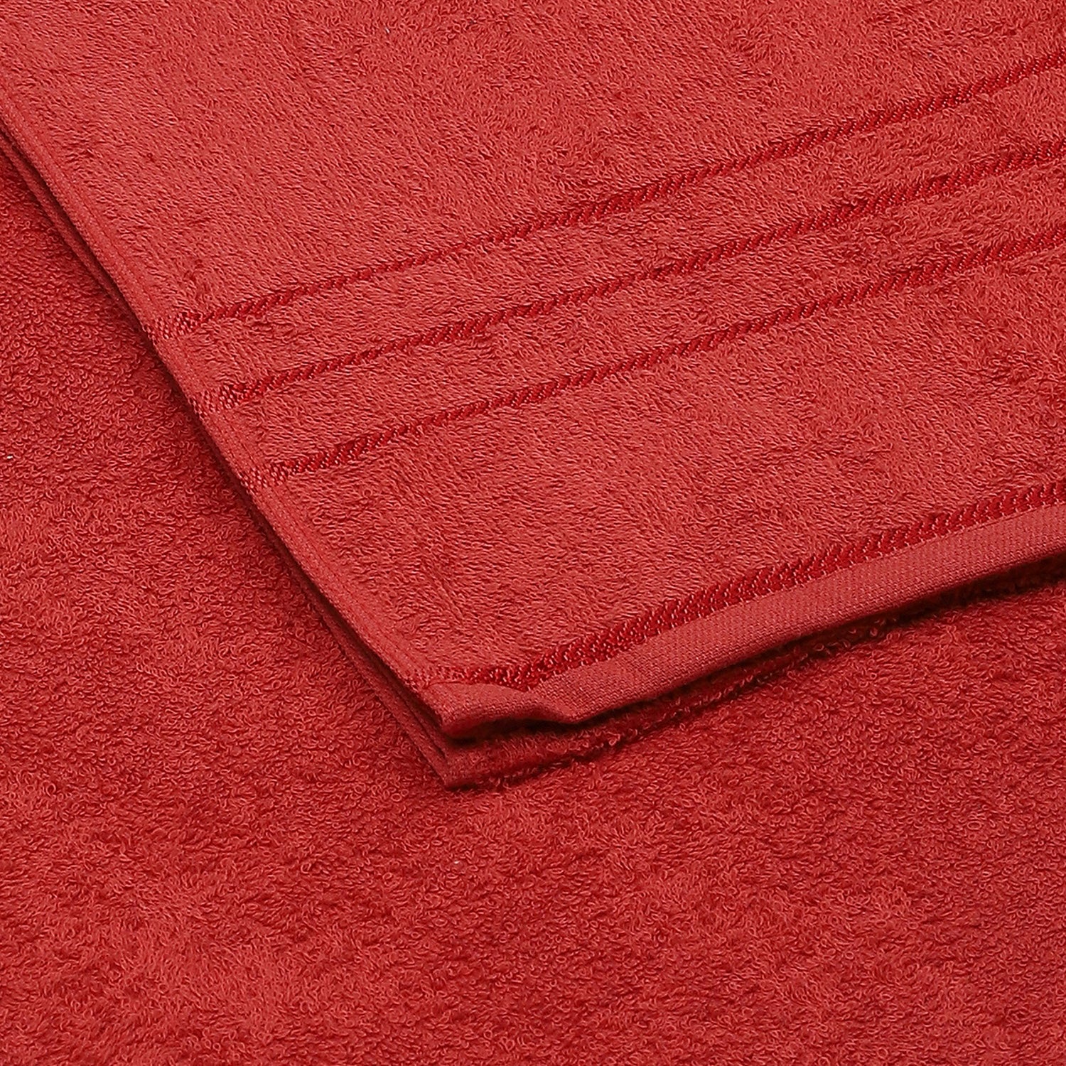 Coral Cotton 350 GSM Bath Towel - Image 3