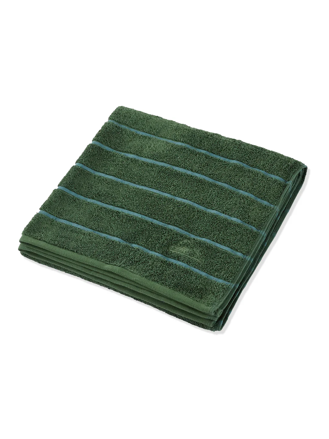 Dusty Blue & Green 100% Cotton Solid 480 GSM Bath Towel King & Queen 2 Pc Set Gifting Box Pack - Image 6