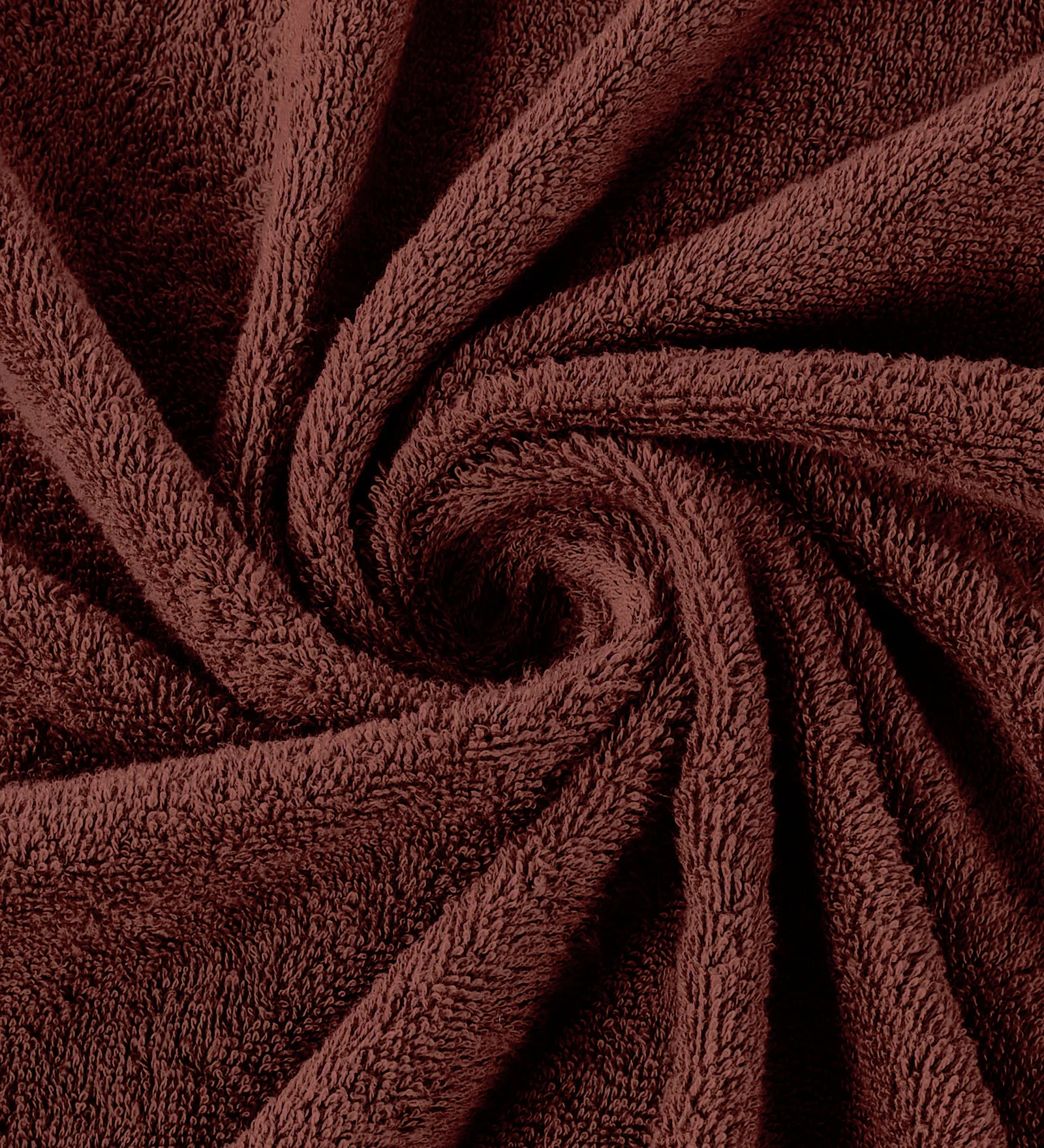Dusty Brown Pure Cotton Solid 450 GSM Bath Towel 1 Piece (Oasis Collection) - Image 7