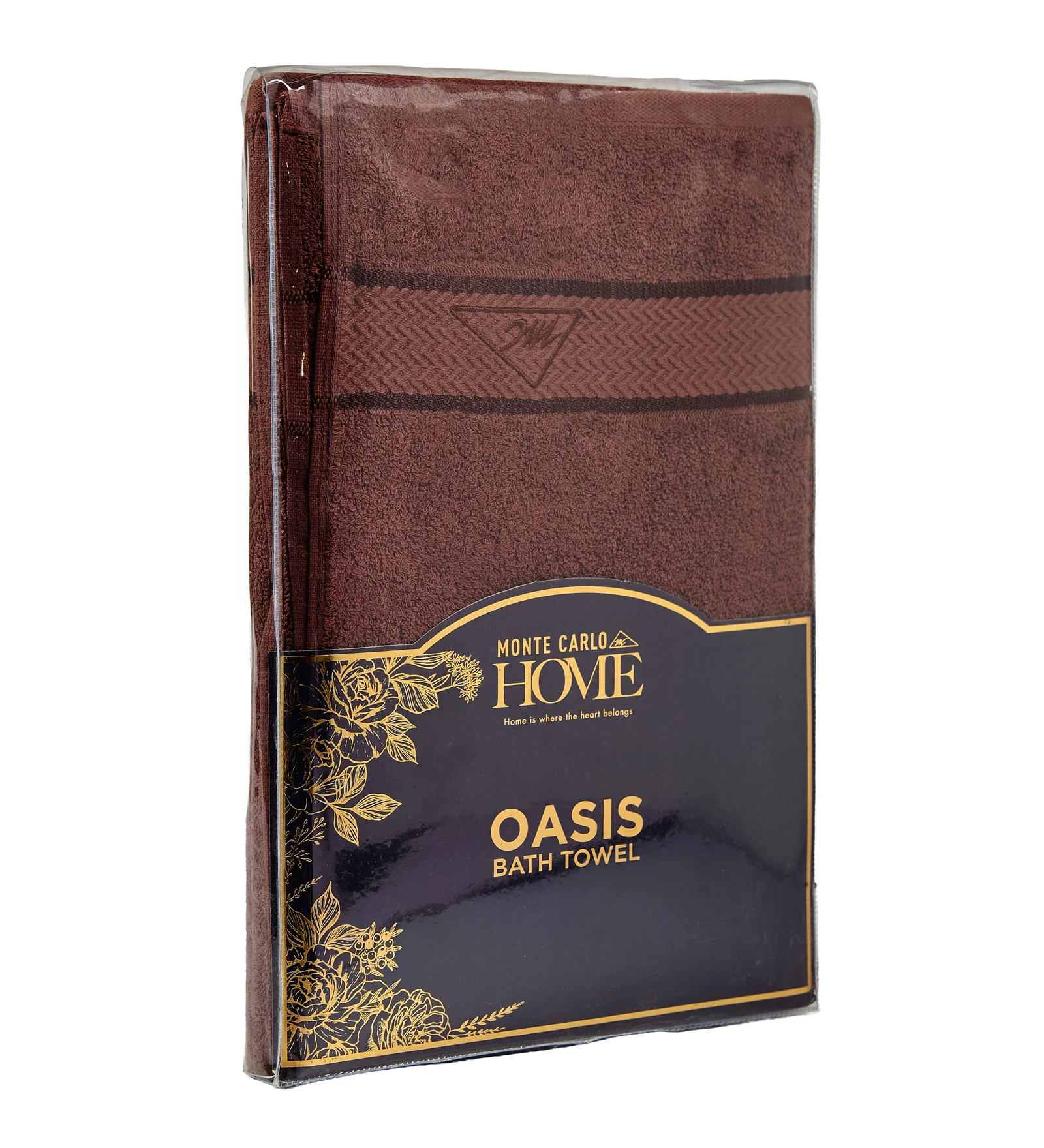 Dusty Brown Pure Cotton Solid 450 GSM Bath Towel 1 Piece (Oasis Collection) - Image 9