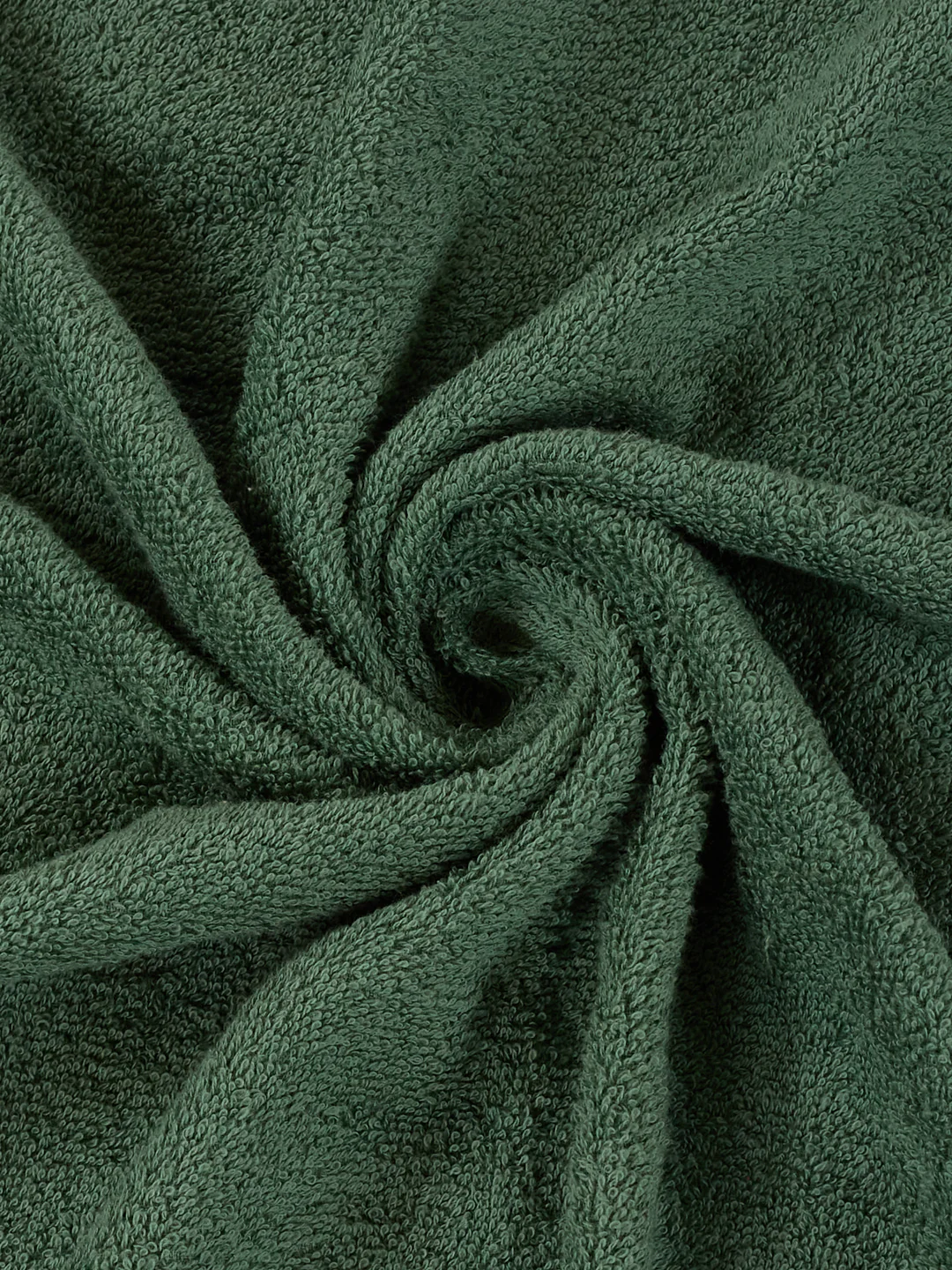 Elm Green 100% Cotton Solid 380 GSM Bath Towel Jazz 4 Pc Set Gifting Box Pack - Image 9