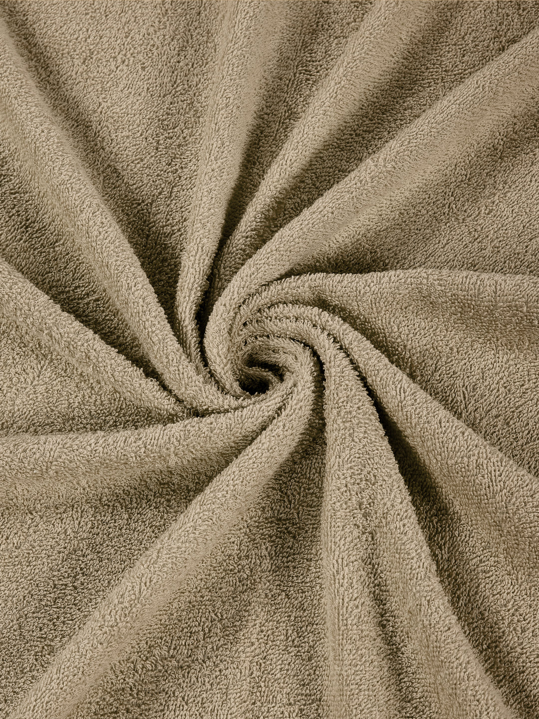 Essential Beige 100% Cotton Solid 340 GSM Bath Towel Soho Small 1 Pc Pvc Pack - Image 7