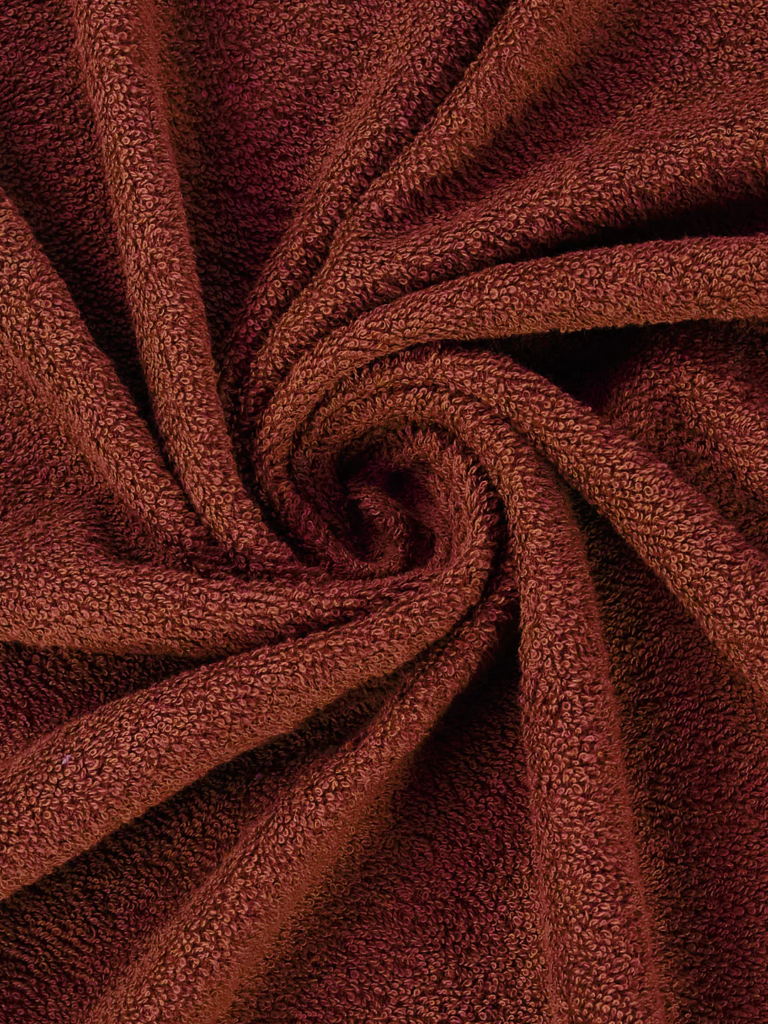 Essential Brick Red 100% Cotton Solid 380 GSM Bath Towel Super Charm 1 Pc Pvc Pack - Image 7