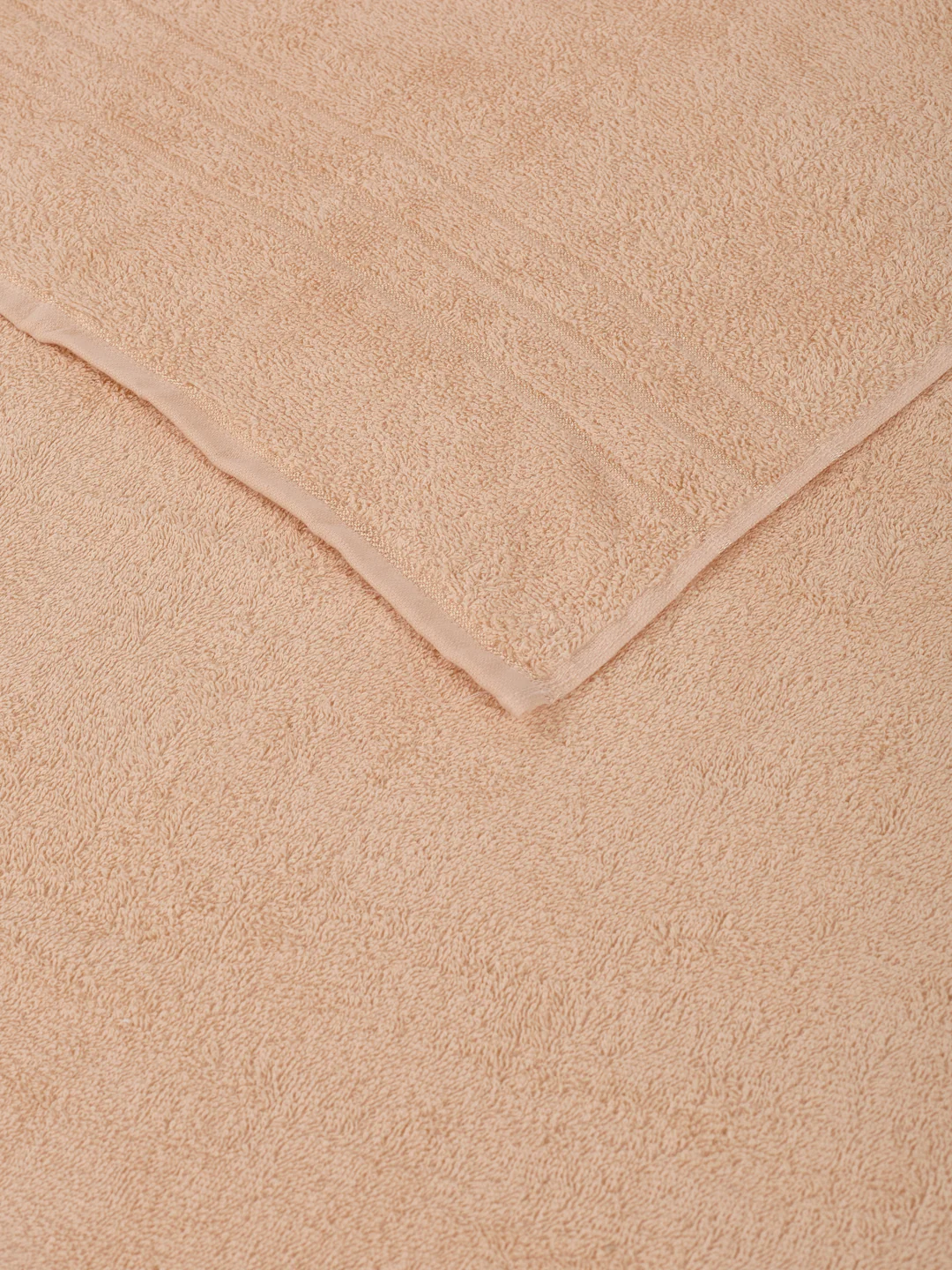 Essential Camel Brown 100% Cotton Solid 340 GSM Bath Towel Soho 1 Pc Pvc Pack - Image 6