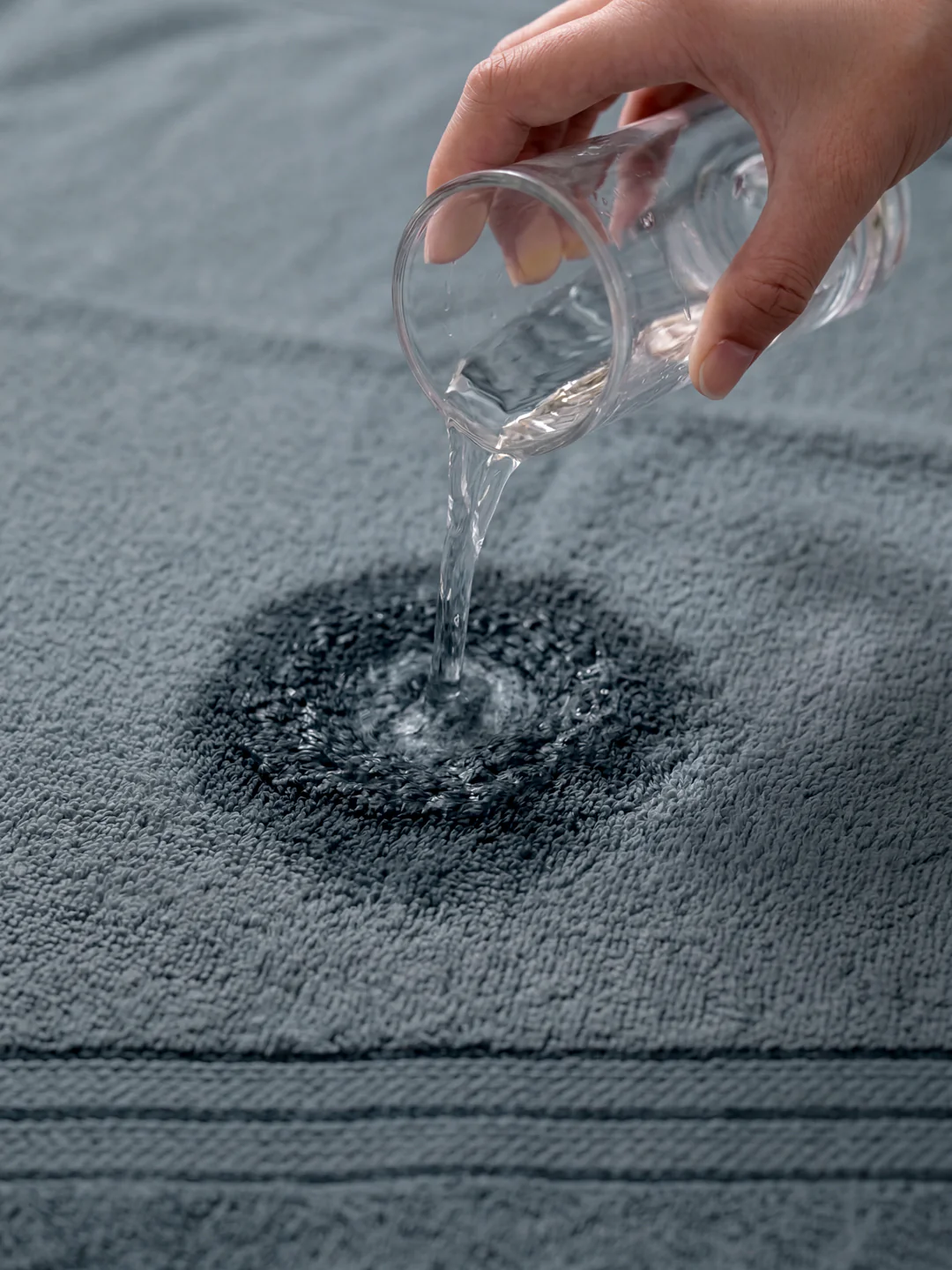 Essential Charcoal 100% Cotton Solid 340 GSM Bath Towel Soho 1 Pc Pvc Pack - Image 3