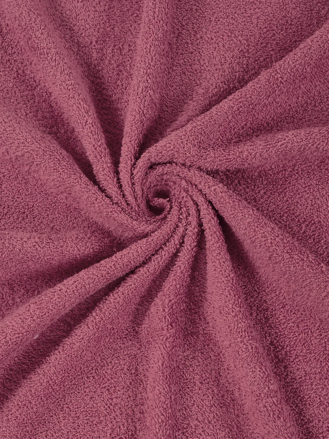 Essential Dusty Rose 100% Cotton Solid 340 GSM Bath Towel Soho Small 1 Pc Pvc Pack - Image 7