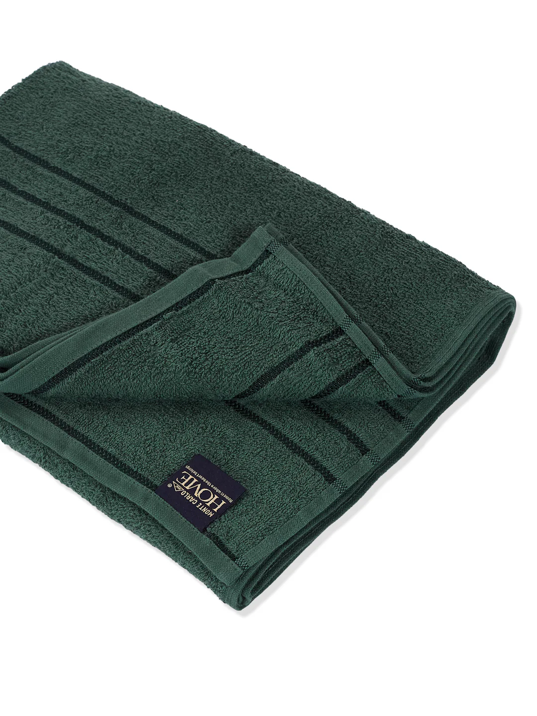 Essential Green 100% Cotton Solid 340 GSM Bath Towel Soho 1 Pc Pvc Pack - Image 5