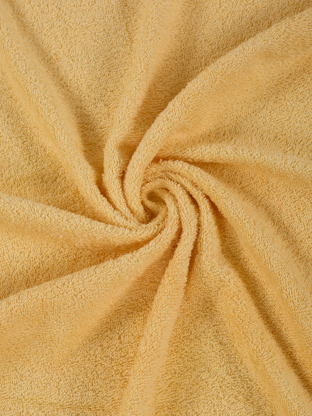 Essential Lemon Yellow 100% Cotton Solid 340 GSM Bath Towel Soho Small 1 Pc Pvc Pack - Image 7