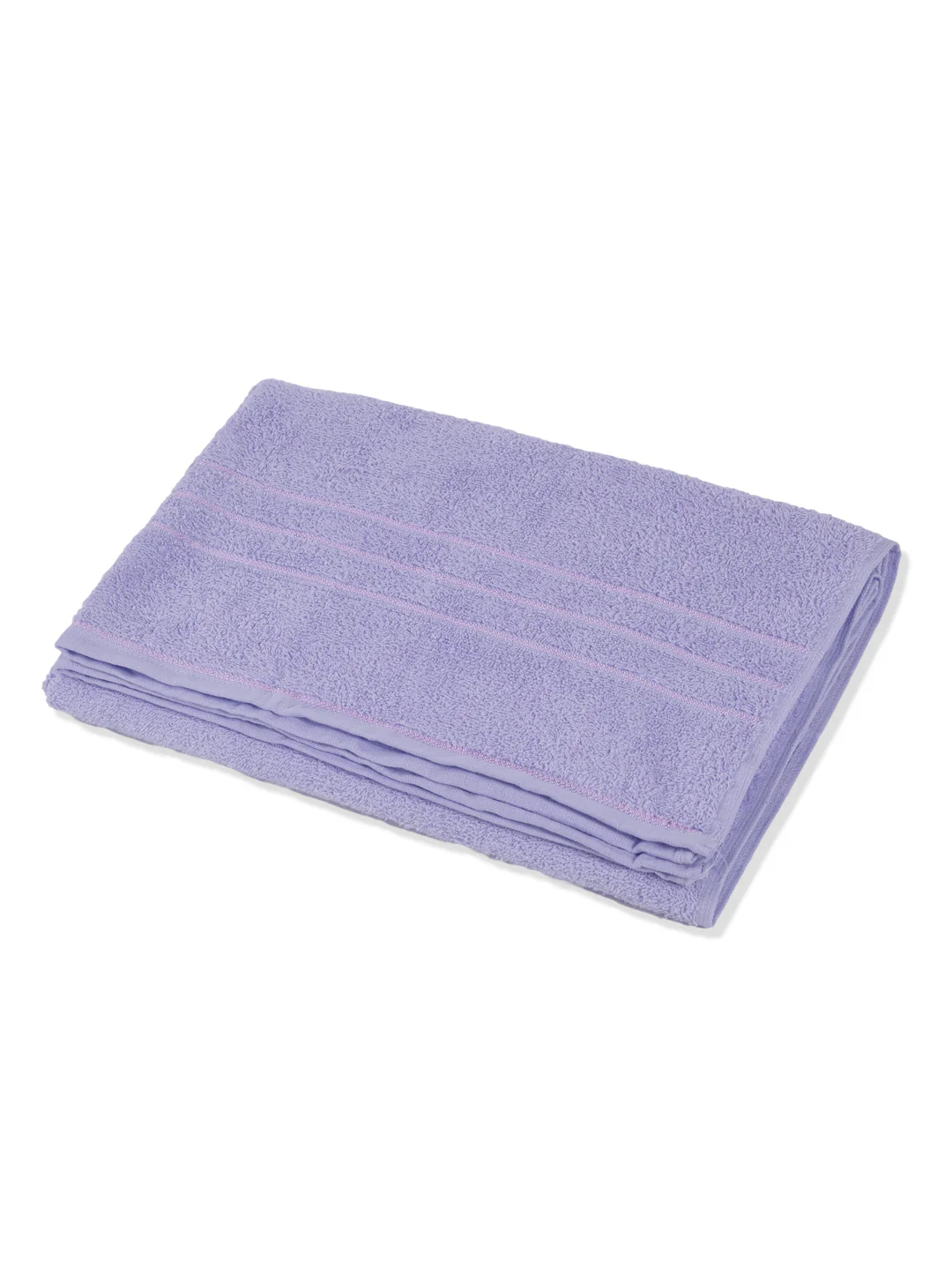 Essential Light Blue 100% Cotton Solid 340 GSM Bath Towel Soho 1 Pc Pvc Pack - Image 4