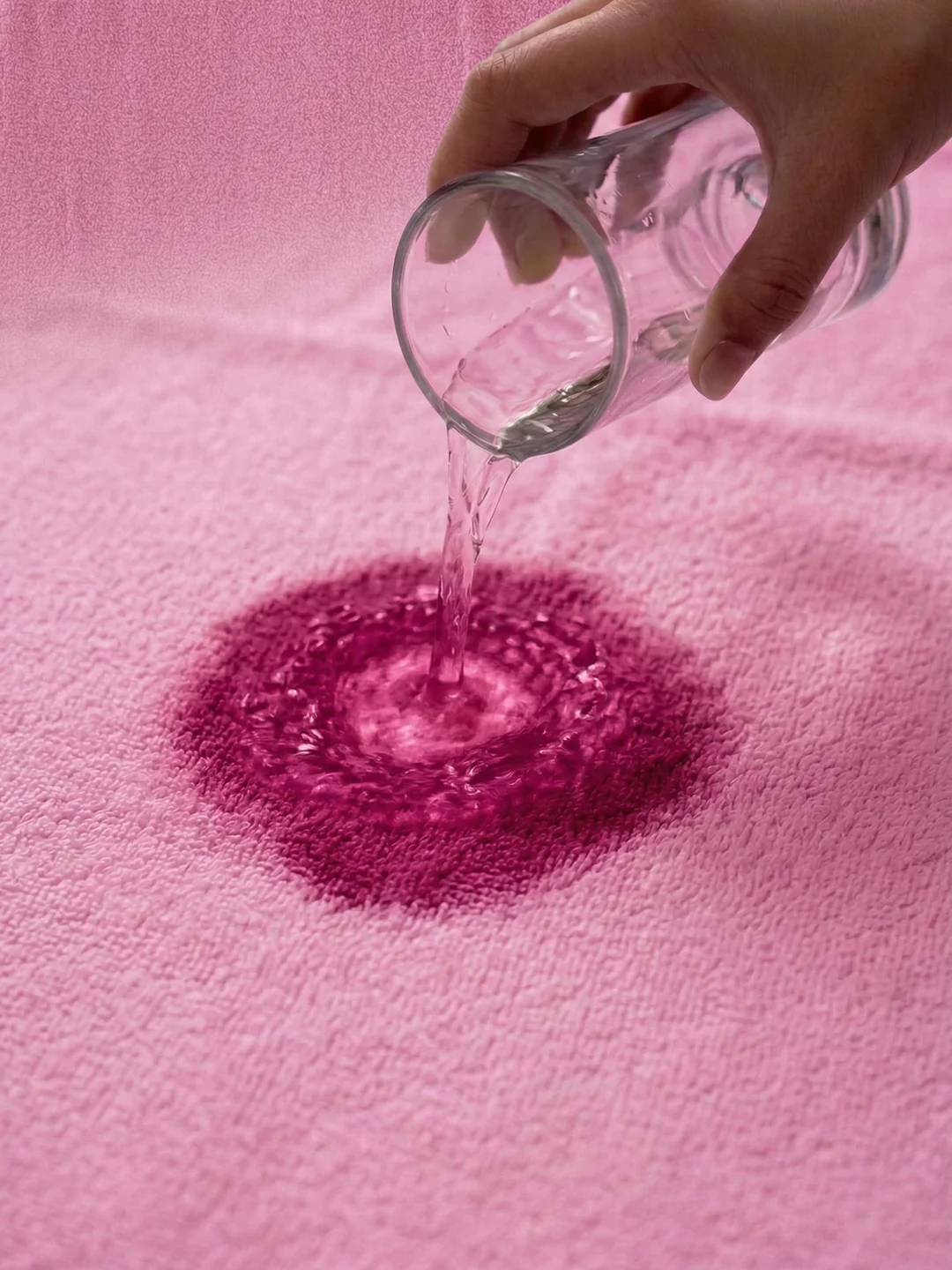Essential Light Pink 100% Cotton Solid 380 GSM Bath Towel Jazz Small 1 Pc Pvc Pack - Image 3
