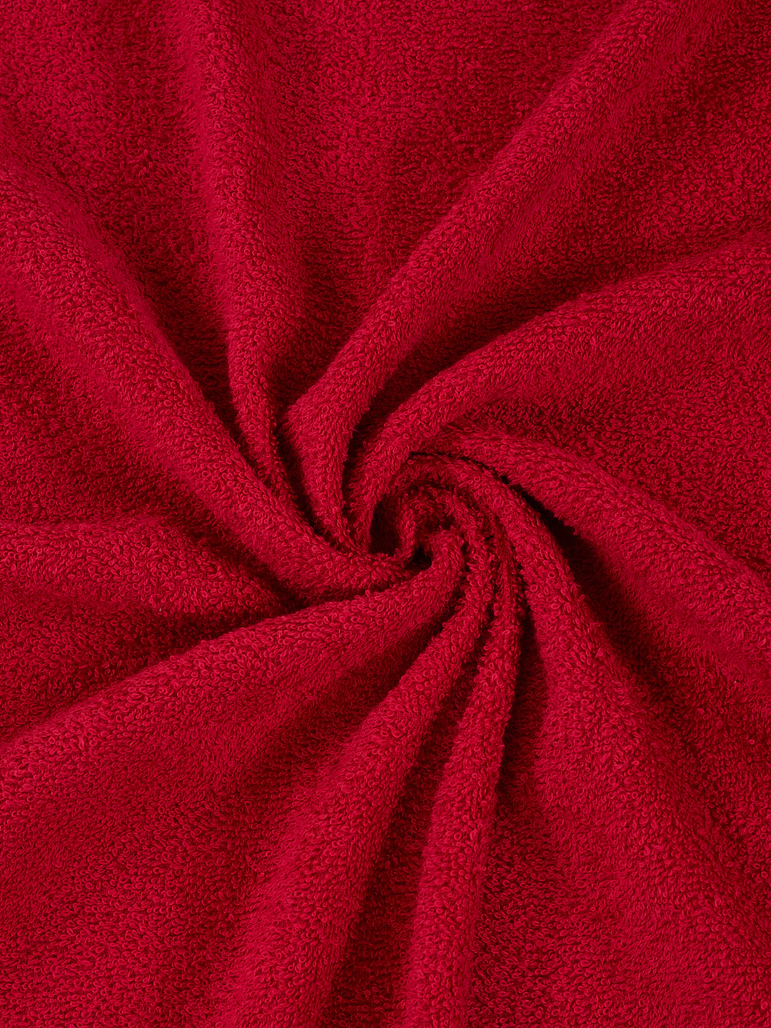 Essential Maroon 100% Cotton Solid 340 GSM Bath Towel Soho Small 1 Pc Pvc Pack - Image 7