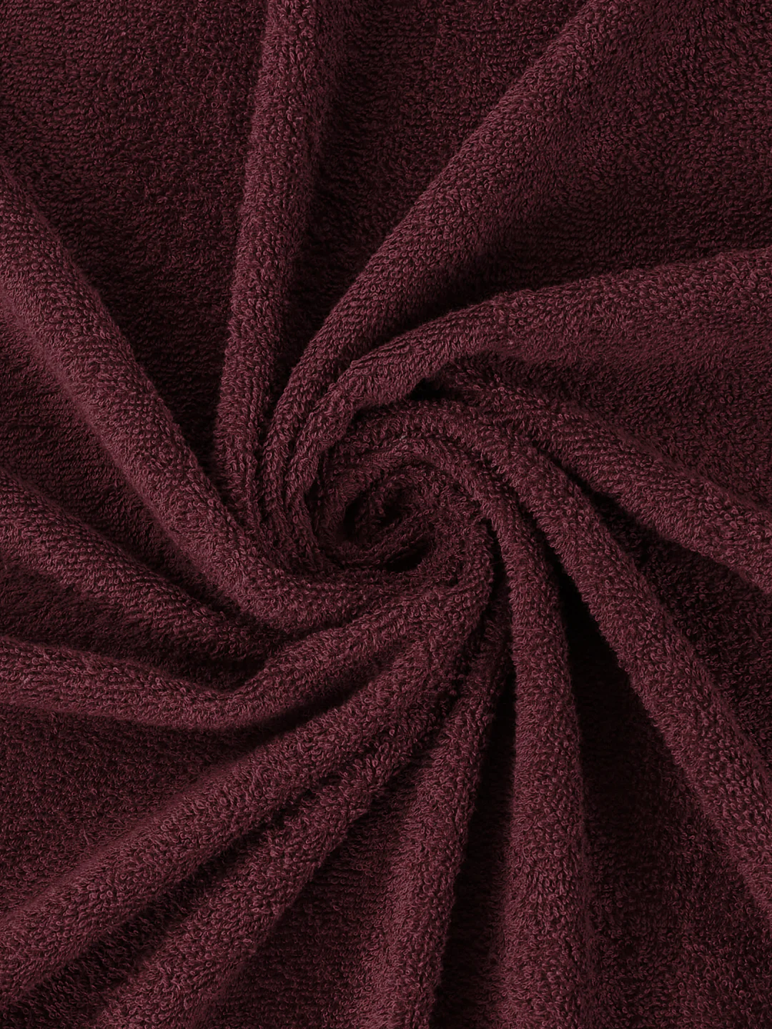 Essential Maroon 100% Cotton Solid 400 GSM Bath Towel Jasper 1 Pc Pvc Pack - Image 7