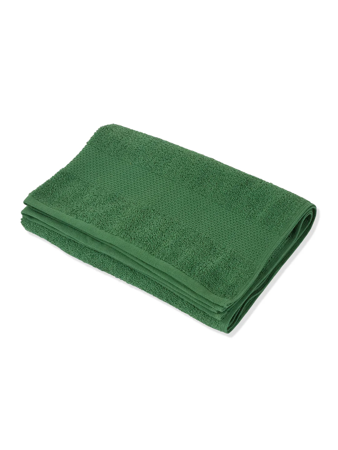 Essential Mint Green 100% Cotton Solid 380 GSM Bath Towel Super Charm 1 Pc Pvc Pack - Image 4