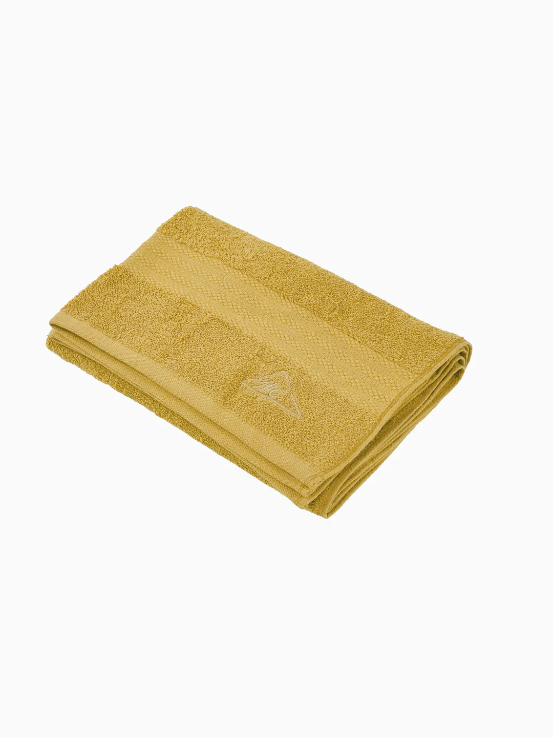 Essential Mustard Yellow 100% Cotton Solid 380 GSM Bath Towel Jazz Small 1 Pc Pvc Pack - Image 4