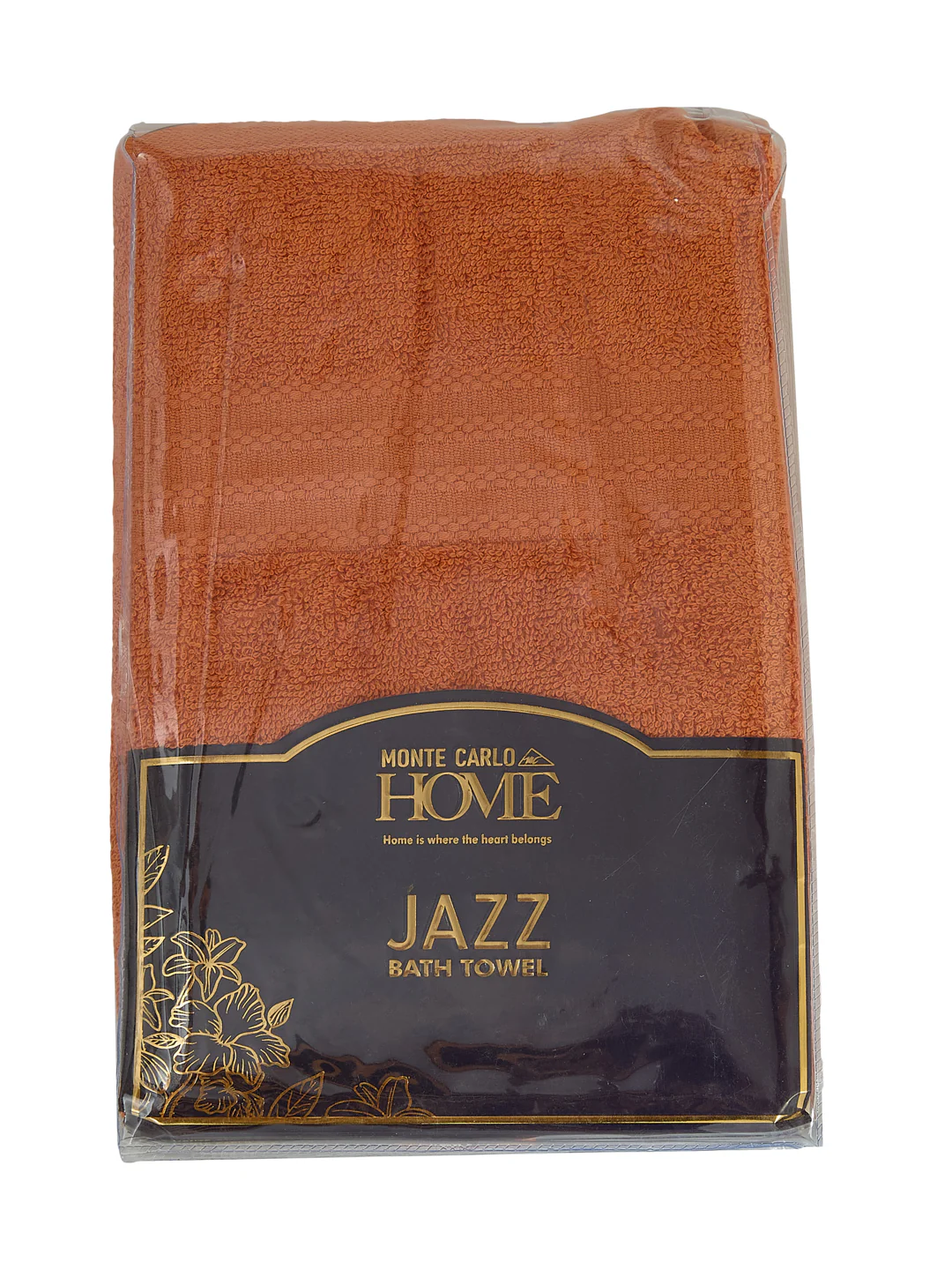 Essential Orange 100% Cotton Solid 380 GSM Bath Towel Jazz Small 1 Pc Pvc Pack - Image 9