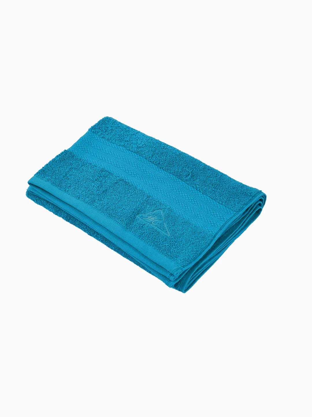 Essential Peacock Blue 100% Cotton Solid 380 GSM Bath Towel Jazz Small 1 Pc Pvc Pack - Image 4