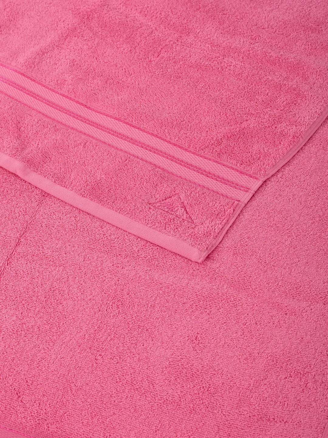 Essential Pink 100% Cotton Solid 400 GSM Bath Towel Jasper 1 Pc Pvc Pack - Image 6