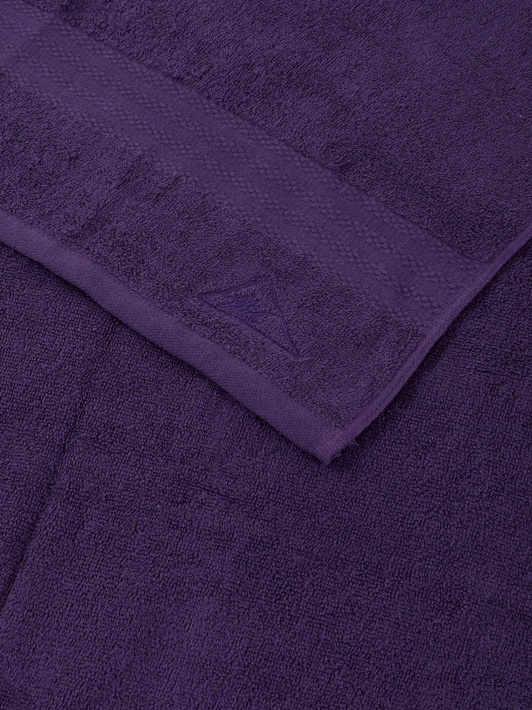 Essential Purple 100% Cotton Solid 380 GSM Bath Towel Jazz Small 1 Pc Pvc Pack - Image 6