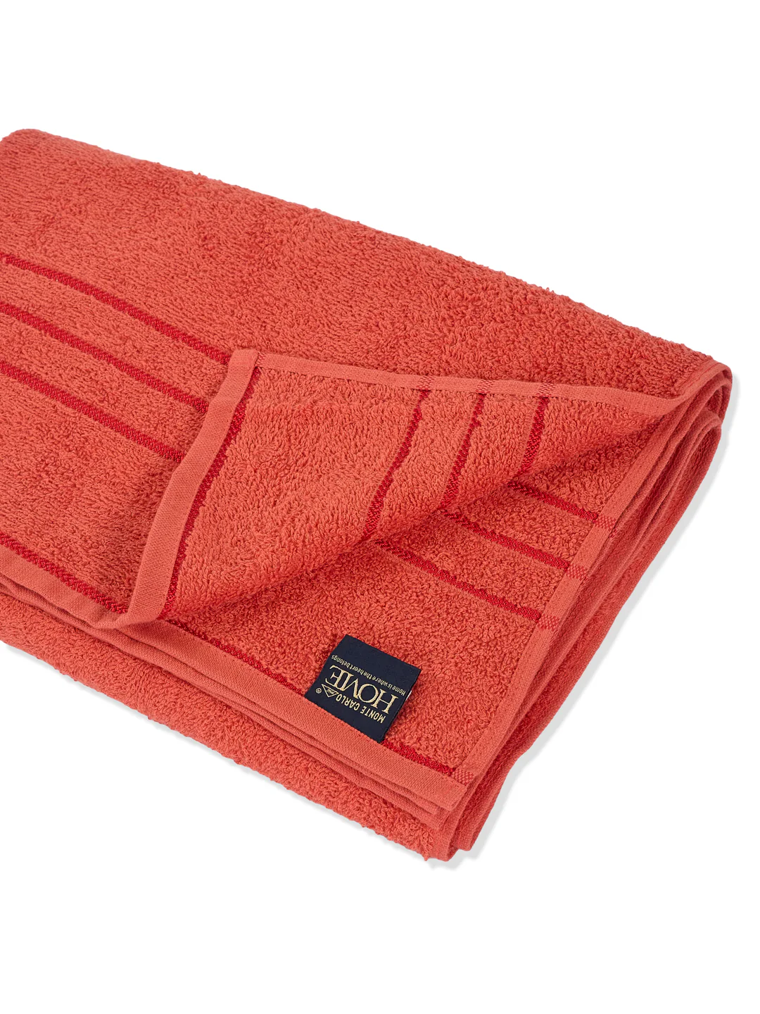 Essential Red 100% Cotton Solid 340 GSM Bath Towel Soho 1 Pc Pvc Pack - Image 5
