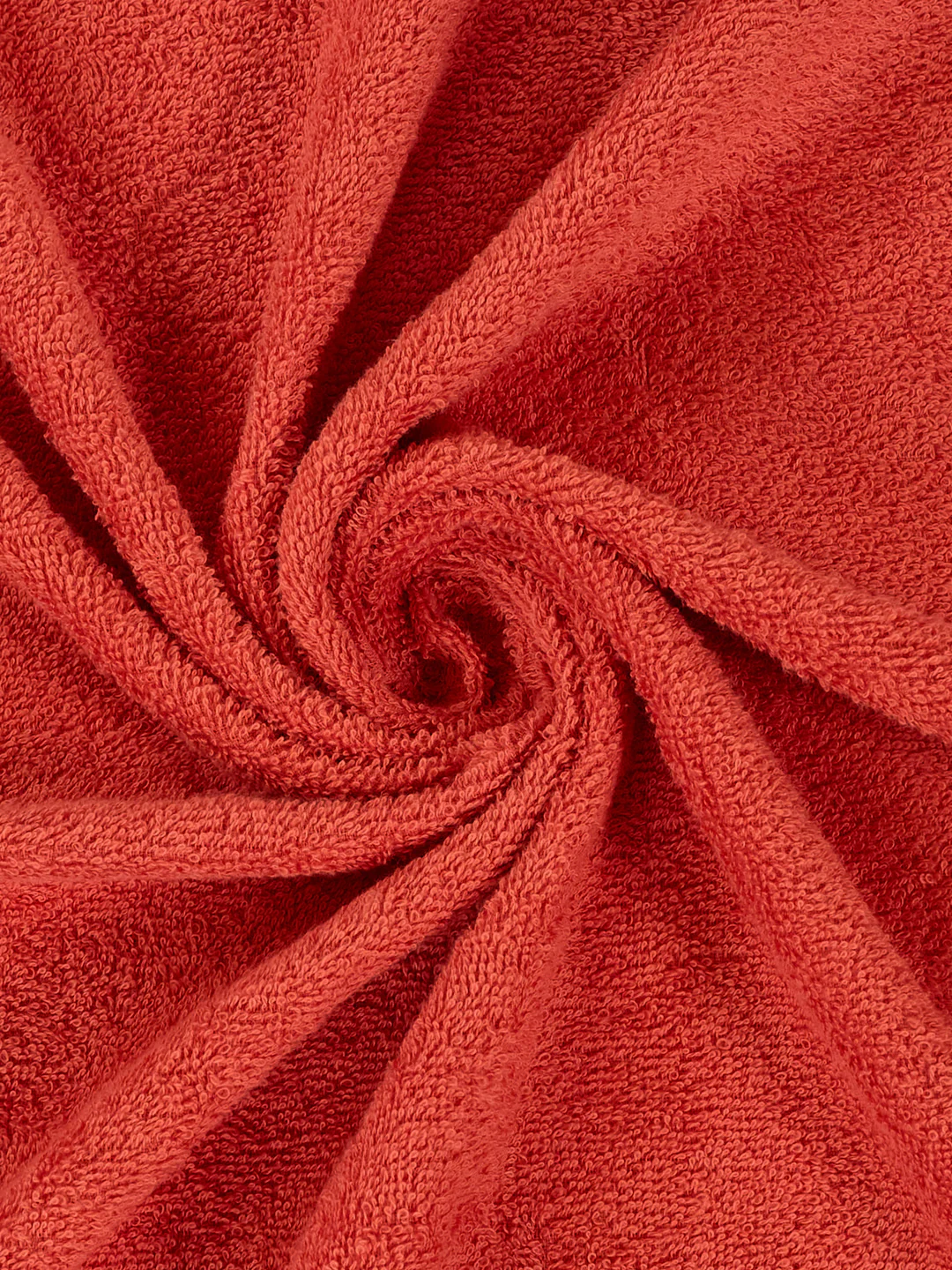 Essential Red 100% Cotton Solid 340 GSM Bath Towel Soho 1 Pc Pvc Pack - Image 7