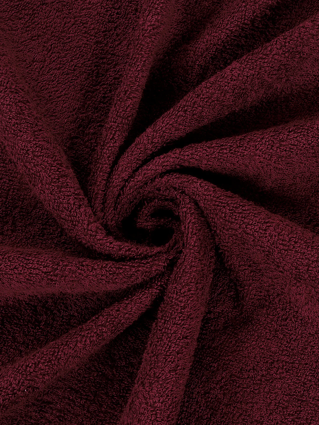 Essential Red 100% Cotton Solid 340 GSM Bath Towel Soho 1 Pc Pvc Pack - Image 7