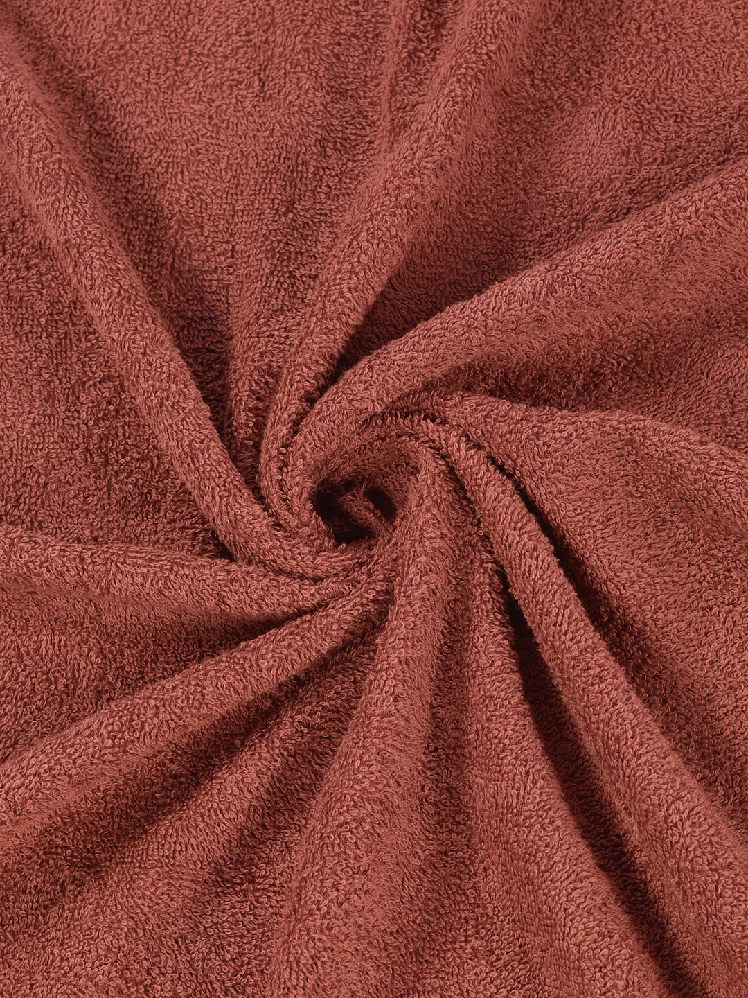 Essential Rust 100% Cotton Solid 340 GSM Bath Towel Soho Small 1 Pc Pvc Pack - Image 7