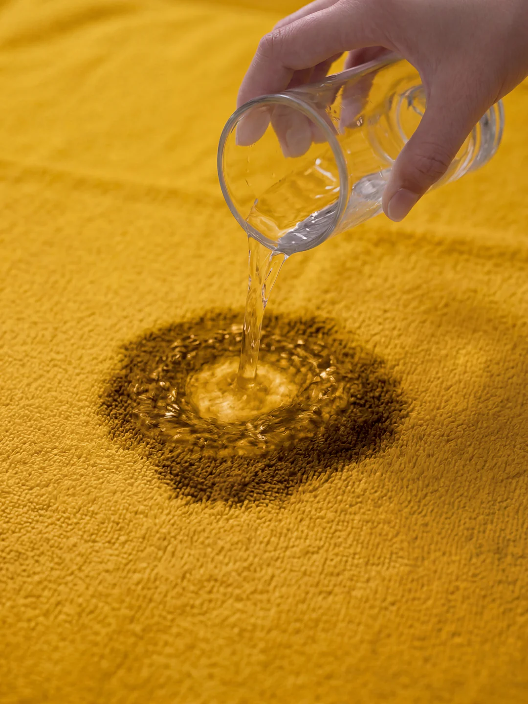 Essential Yellow 100% Cotton Solid 400 GSM Bath Towel Jasper 1 Pc Pvc Pack - Image 3