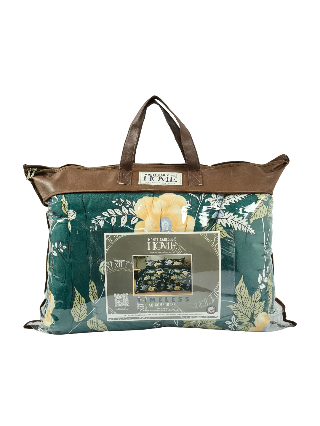 Floral Print Double Bed 3 Ply 105 GSM Comforter Timeless Collection Weight 1.6 kg - Image 10