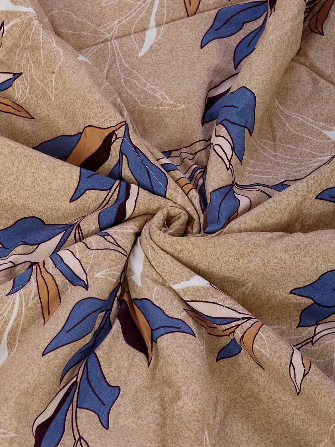 Floral Print Double Bed 3 Ply 105 GSM Comforter Timeless Collection Weight 1.6 kg - Image 7